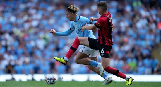 No. 8 | Jack Grealish | Club: Manchester City | English midfielder Jack Grealish attracted all the media attention after his highprofile move from Astn Villa to Manchester City in 2021. Grealish was expected to score bucketfull of goals but he failed to live upto the expected standards in his first season at the Etihad, leading to his online trolling. (Image: AP) No. 8 | Jack Grealish | Club: Manchester City | English midfielder Jack Grealish attracted all the media attention after his highprofile move from Astn Villa to Manchester City in 2021. Grealish was expected to score bucketfull of goals but he failed to live upto the expected standards in his first season at the Etihad, leading to his online trolling. (Image: AP)