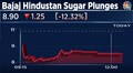 Bajaj Hindustan Sugar plunges 12% after SBI files insolvency petition in NCLT