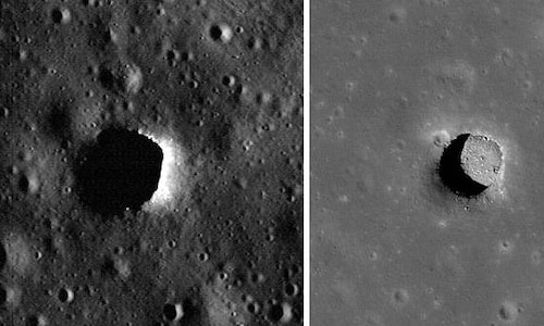 NASA lunar orbiter finds pits on Moon with suitable human temperature