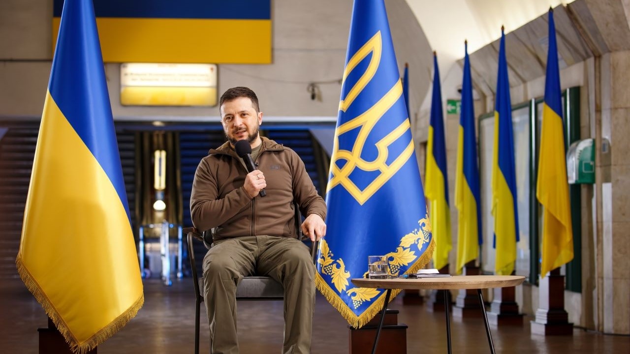 Volodymyr Zelenskyy Says Ukraine Troops Hold Key Town, Russia Firing ...