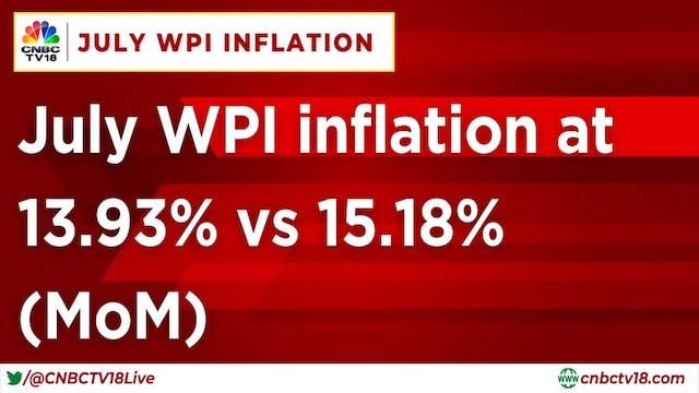Wuing Inflation WPI inflation edges lower to 13.93% in July against 15.18% in June ...