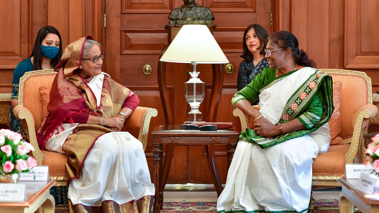 In Photos | Bangladesh PM Sheikh Hasina's 4 Day Visit To India - CNBC TV18