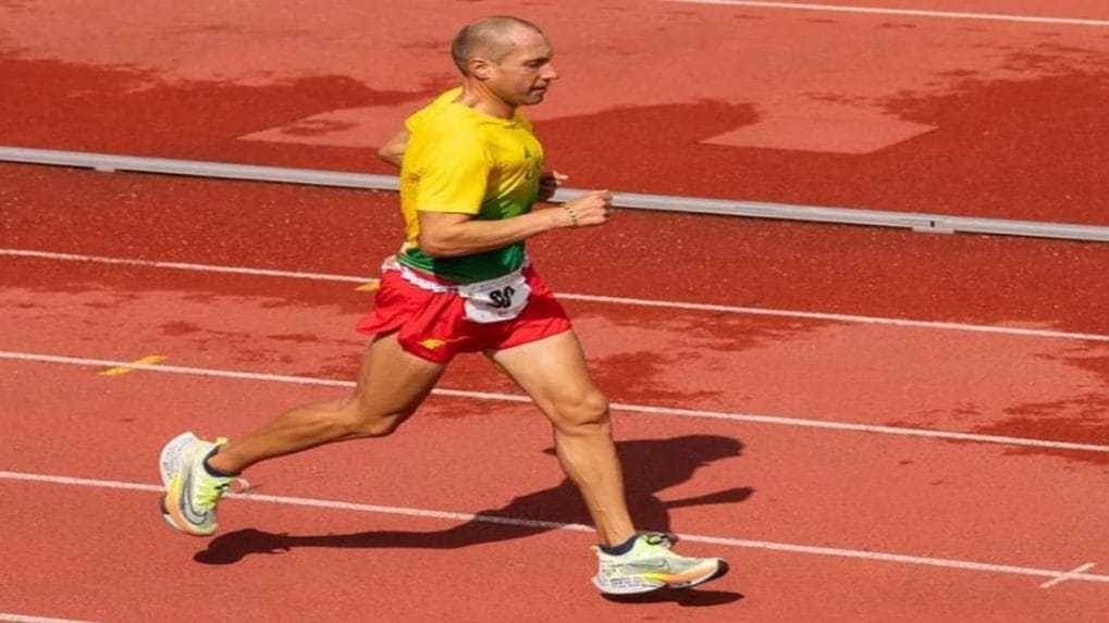 Lietuvos sprinteris Aleksandras Sorokinas pasiekė naują pasaulio rekordą