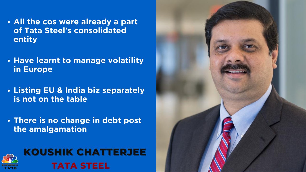 Tata Steel merger will simplify management, help focus on business : CFO  Koushik Chatterjee