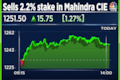 Mahindra & Mahindra shares rise in choppy trade after CIE Automotive stake sale