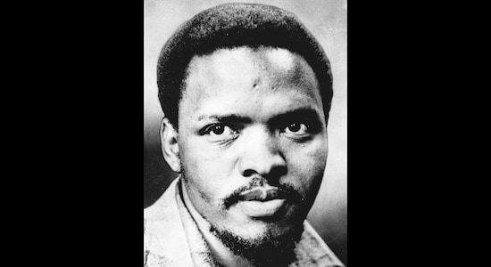 1977: South African anti-apartheid activist Steve Biko died from injuries caused in police custody. He later became an international martyr for South African Black nationalism. (Credit: CNN) 1977: South African anti-apartheid activist Steve Biko died from injuries caused in police custody. He later became an international martyr for South African Black nationalism. (Credit: CNN)
