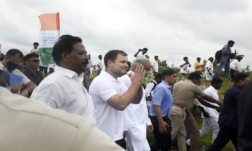 Rahul Gandhi resumes Bharat Jodo Yatra on 13th day, 225 km covered so far