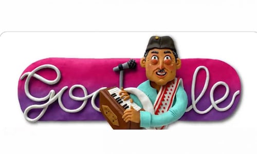 Google dedicates doodle to 'Bard of Brahmaputra' Bhupen Hazarika on 96th birth anniversary