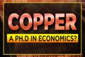 Copper reputed to have a ‘PhD in economics’ — details here