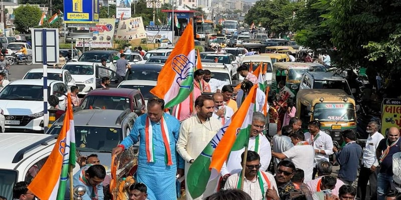 Gujarat Congress holds rally to woo Patidar community ahead of Assembly polls