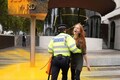 After Van Gogh’s 'Sunflowers', Just Stop Oil activists spray paint Aston Martin’s store in London