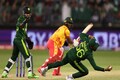 Watch: Pakistan captain Babar Azam takes a stunning one-hand catch in slip to dismiss Zimbabwe's Regis Chakabva