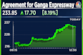 IRB Infra shares jump most in five months after signing definitive agreements for Ganga Expressway