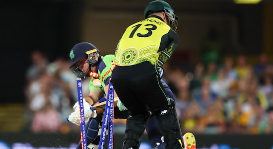 But Ireland kept losing wickets from the other end. The team was eventally bowled out on 137 in 18.1 overs, handing Australia a win by 56 runs. Tucker remained unbeaten on 71 in 48 balls. (Image: AP)