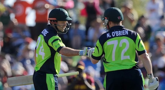 Ireland beat West Indies in the 2015 50-over Cricket World Cup | 