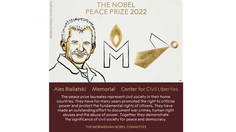 nobel prize peace 2022