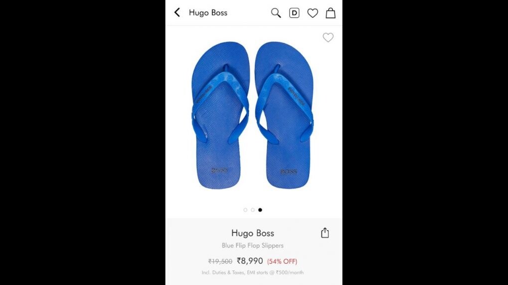 Hugo Boss sells chappals for Rs 9000 Twitter is in a flap