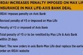 Axis Bank-Max Life deal: Insurance regulator increases penalty to Rs 5 crore for violation of norms