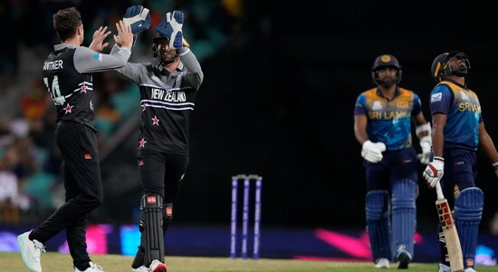 Bhanuka Rajapaksa (34) and captain Dasun Shanaka (35) were the only Sri Lankan batter to offer resistance as spinners Mitchell Santner (2/21) and Ish Sodhi (2/21) finished with identical numbers after economic spells in the middle. (Picture: AP) Centurion Phillips pulls Nz to dominant win
