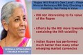 Rupee will find its own level, RBI only checking INR volatility: Nirmala Sitharaman