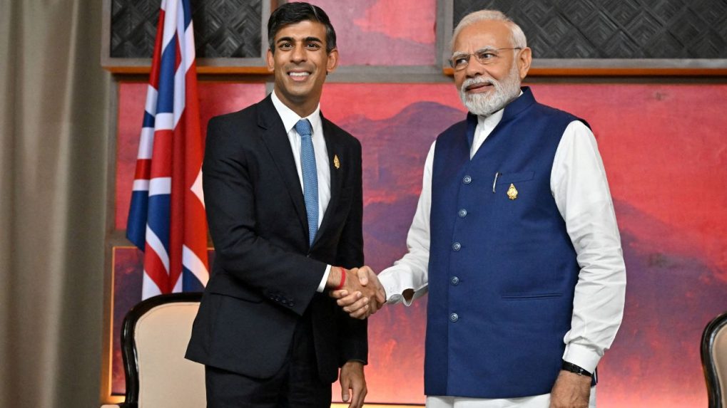 G7 summit | PM Modi meets Rishi Sunak, agree to strengthen bilateral ...