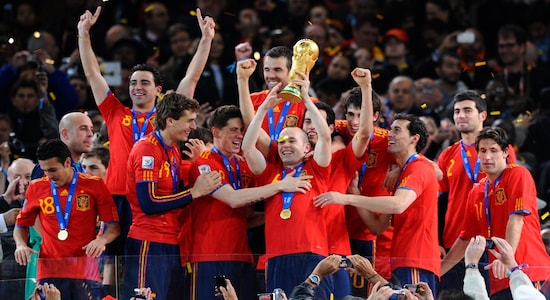 2010 South Africa | Total Prize Money Fund - USD 420 million | Winning Team (Spain) - USD 30 million | The total prize money rose by 58 percent at the 2010 World Cup and the winner’s reward saw a 50 percent increase. (Image: Reuters)