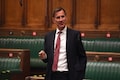 UK economy set to shrink next year, says Jeremy Hunt in budget speech