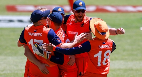 None of the South African batsmen could stay in the middle as the Dutch bowlers kept chipping away with wickets at regular intervals. South Africa eventually finished with 145/8 in 20 overs to script in memorable win in the history of the T20 World Cups. The loss ended South Africa's chances of qualifying for the semi-finals. (Image: AP)