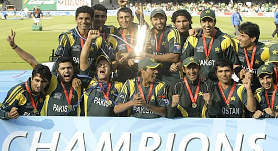 Pakistan did not have to wait long as two years later at Lord's Pakistan clinched their first World Twenty20 trophy by overcoming Sri Lanka in the final. (Image: AP)