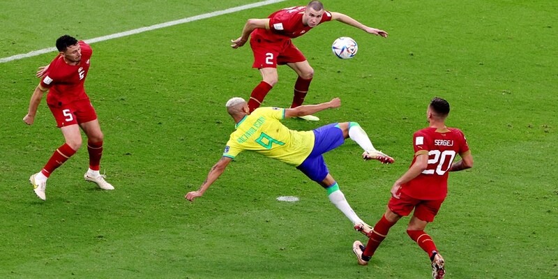 FIFA World Cup 2022: Richarlison turns on style as silky Brazil see off Serbia