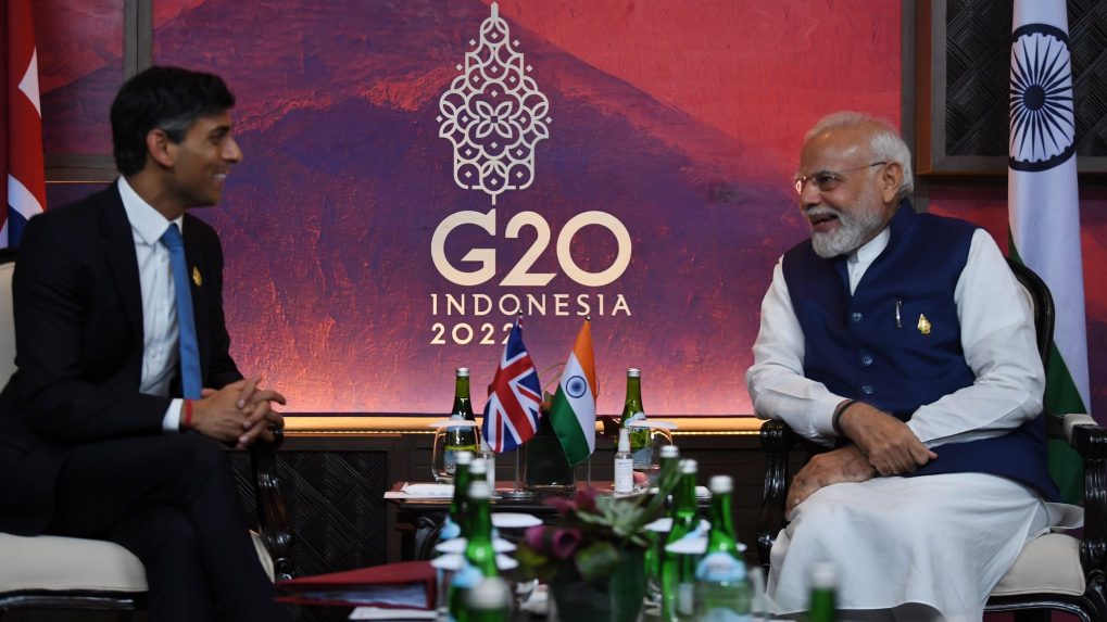 G20 Summit Highlights 2022 PM Modi Rishi Sunak Discuss Commercial   Rishi 1019x573 