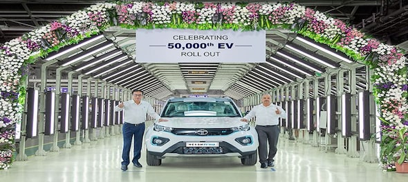 50000th EV rolls out of Tata Motors Pune facility