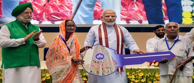 PM Modi inaugurates 3024 newly constructed flats for Economically Weaker Sections in Delhi