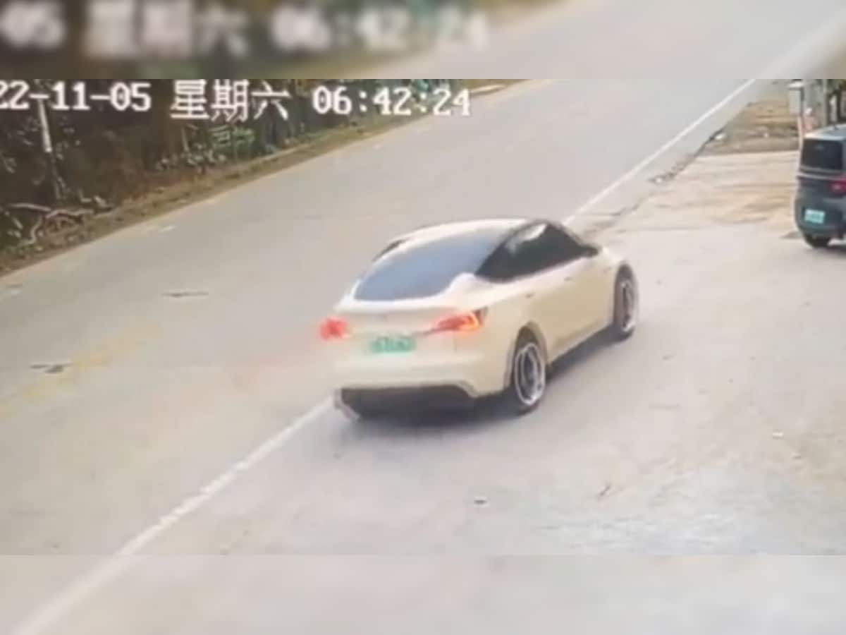 Tesla Car Loses Control, Kills Two