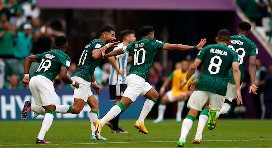 3. Saudi stunning Messi and Co. | Argentina are in the final of the FIFA World Cup 2022 but their run-in to the final was anything but a cakewalk. La Albiceleste got off to their worst-possible start as they were taken down by Saudi Arabia in their opening encounter of Group C. Ten minutes into the game, Linchpin Lionel Messi had put the favourites in front from the spot and it seemed like it would be business as usual for Argentina. However, the Arabian Falcons had different plans. Displaying true resilience, Saudi came back from a goal down and turned the game on its head in the second half with two goals scored in the span of just four minutes. The Arab nation held on to this narrow lead till the full-time whistle as Argentina failed to get off the mark on day one. 3. Saudi stunning Messi and Co. | Argentina are in the final of the FIFA World Cup 2022 but their run-in to the final was anything but a cakewalk. La Albiceleste got off to their worst-possible start as they were taken down by Saudi Arabia in their opening encounter of Group C. Ten minutes into the game, Linchpin Lionel Messi had put the favourites in front from the spot and it seemed like it would be business as usual for Argentina. However, the Arabian Falcons had different plans. Displaying true resilience, Saudi came back from a goal down and turned the game on its head in the second half with two goals scored in the span of just four minutes. The Arab nation held on to this narrow lead till the full-time whistle as Argentina failed to get off the mark on day one.