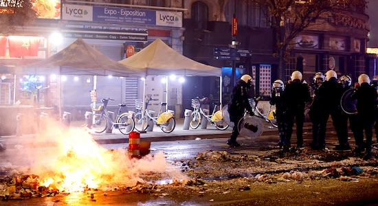 8. Post-World Cup exit riots in Belgium! | The Belgium national football team was ranked number two in the FIFA rankings heading into the FIFA World Cup 2022. In the previous edition of the competition, the Red Devils had finished third. As the so-called ‘Golden Generation’ kicked their tournament off, they failed to last long and faced a shocking elimination at the group stage itself. The elimination came days after one of the team’s key players, Kevin De Bruyne, mentioned publicly that the team were too old to win the World Cup. After Belgium were eliminated, riots broke out in the Belgian capital of Brussels and Antwerp. Dozens of fan-turned-vandals were detained by the local police as the nation’s football faithful could not believe their eyes. (Image: Reuters) 8. Post-World Cup exit riots in Belgium! | The Belgium national football team was ranked number two in the FIFA rankings heading into the FIFA World Cup 2022. In the previous edition of the competition, the Red Devils had finished third. As the so-called ‘Golden Generation’ kicked their tournament off, they failed to last long and faced a shocking elimination at the group stage itself. The elimination came days after one of the team’s key players, Kevin De Bruyne, mentioned publicly that the team were too old to win the World Cup. After Belgium were eliminated, riots broke out in the Belgian capital of Brussels and Antwerp. Dozens of fan-turned-vandals were detained by the local police as the nation’s football faithful could not believe their eyes. (Image: Reuters)