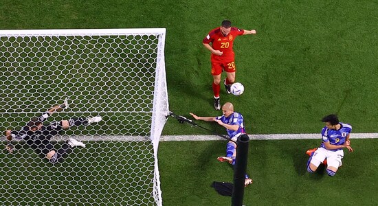 Ao Tanaka's second goal for Japan vs Spain