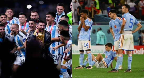 Argentina's champion moment to Spain's shock exit make it to top 10 iconic moments of FIFA World Cup 2022