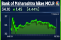 Bank of Maharashtra hikes MCLR by 20-30 basis points; shares gain in nine out of ten sessions