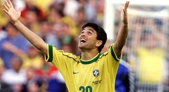 No.6 | Bebeto | Matches played: 77 | Brazil career span: 1985 - 1998 | Goals scored: 40 (Image: Reuters)