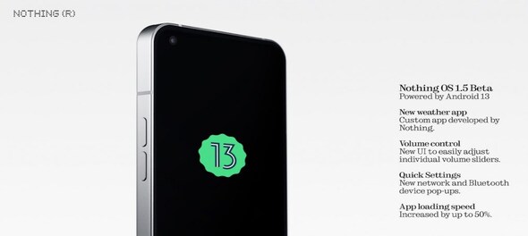 Nothing rolls out Android 13 open beta programme for Phone (1)