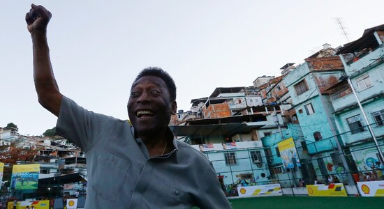 Pele is the only player ever to score in a FIFA World Cup before turning 18. He is also the first footballer to reach 25 international goals as a teenager. (Image: Reuters) Pele is the only player ever to score in a FIFA World Cup before turning 18. He is also the first footballer to reach 25 international goals as a teenager. (Image: Reuters)