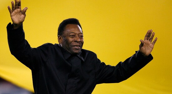 Pele is Brazil's joint-highest goal scorer. Pele netted 77 goals from 92 appearances for Seleção. His record of 92 goals was matched by Neymar jr. only recently. (Image: Reuters) Pele is Brazil's joint-highest goal scorer. Pele netted 77 goals from 92 appearances for Seleção. His record of 92 goals was matched by Neymar jr. only recently. (Image: Reuters)