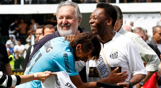 Pele is the greatest ever goal scorer for Brazilian club Santos. Pelé scored 643 ‘ goals in at least 659 games for Santos to become the club's all-time leading goal scorer. (Image: Reuters)