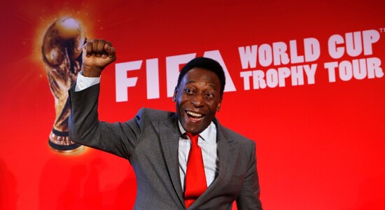 In the 1958 edition of the football world cup, Pele scored a 23-minute ha-trick against France in the semi-final. The three goals that Pele netted against France made him the youngest ever player to score a World Cup hat-trick. (Image: Reuters)