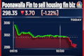 Poonawalla Fincorp to sell housing finance business to TPG for Rs 3,900 crore; shares decline