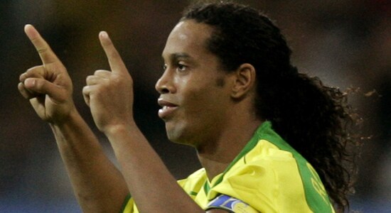 N0.9 | Ronaldinho | Matches played: 97 | Brazil career span: 1999 - 2013 | Goals scored: 33 (Image: Reuters) N0.9 | Ronaldinho | Matches played: 97 | Brazil career span: 1999 - 2013 | Goals scored: 33 (Image: Reuters)
