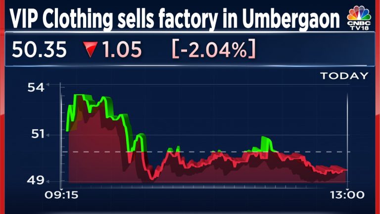 VIP Clothing shares fall after Umbergaon factory sale for Rs 10.4