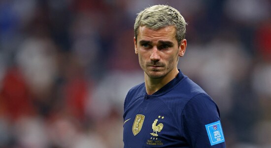 Antoine Griezmann | France | Jersey Number 7 | Despite Mbappe’s goal-scoring exploits, Griezmann is a strong contender for France’s player of the tournament as he reinvents the role of an industrious second-striker. It’s not uncommon to see Griezmann pop up deep inside his own half to put in a perfectly timed tackle to win back possession and then racing forward to help link up the play with his immaculate technique. While he is yet to score at the tournament, Greizmann also has three assists to his name, the joint highest in the World cup so far. (Image: Reuters) Antoine Griezmann | France | Jersey Number 7 | Despite Mbappe’s goal-scoring exploits, Griezmann is a strong contender for France’s player of the tournament as he reinvents the role of an industrious second-striker. It’s not uncommon to see Griezmann pop up deep inside his own half to put in a perfectly timed tackle to win back possession and then racing forward to help link up the play with his immaculate technique. While he is yet to score at the tournament, Greizmann also has three assists to his name, the joint highest in the World cup so far. (Image: Reuters)
