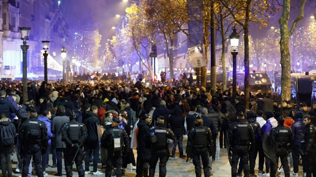 French cities experience rioting after France's defeat to Argentina in ...